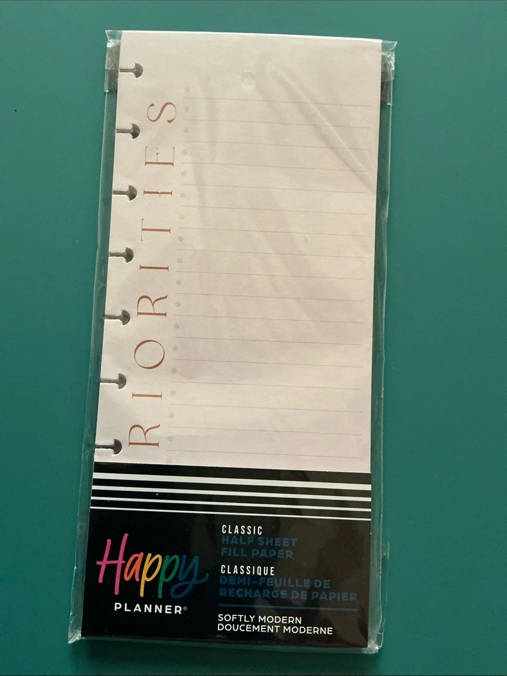 The Happy Planner Contacts & Priorities Inserts - Multicolor & Pink